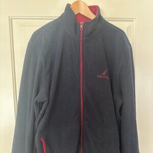 NWT Nautica Full Zip Nautex Fleece